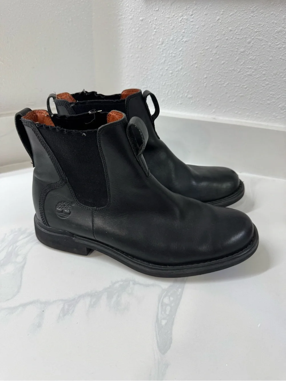 Timberland Men’s Black Leather Chelsea Boots